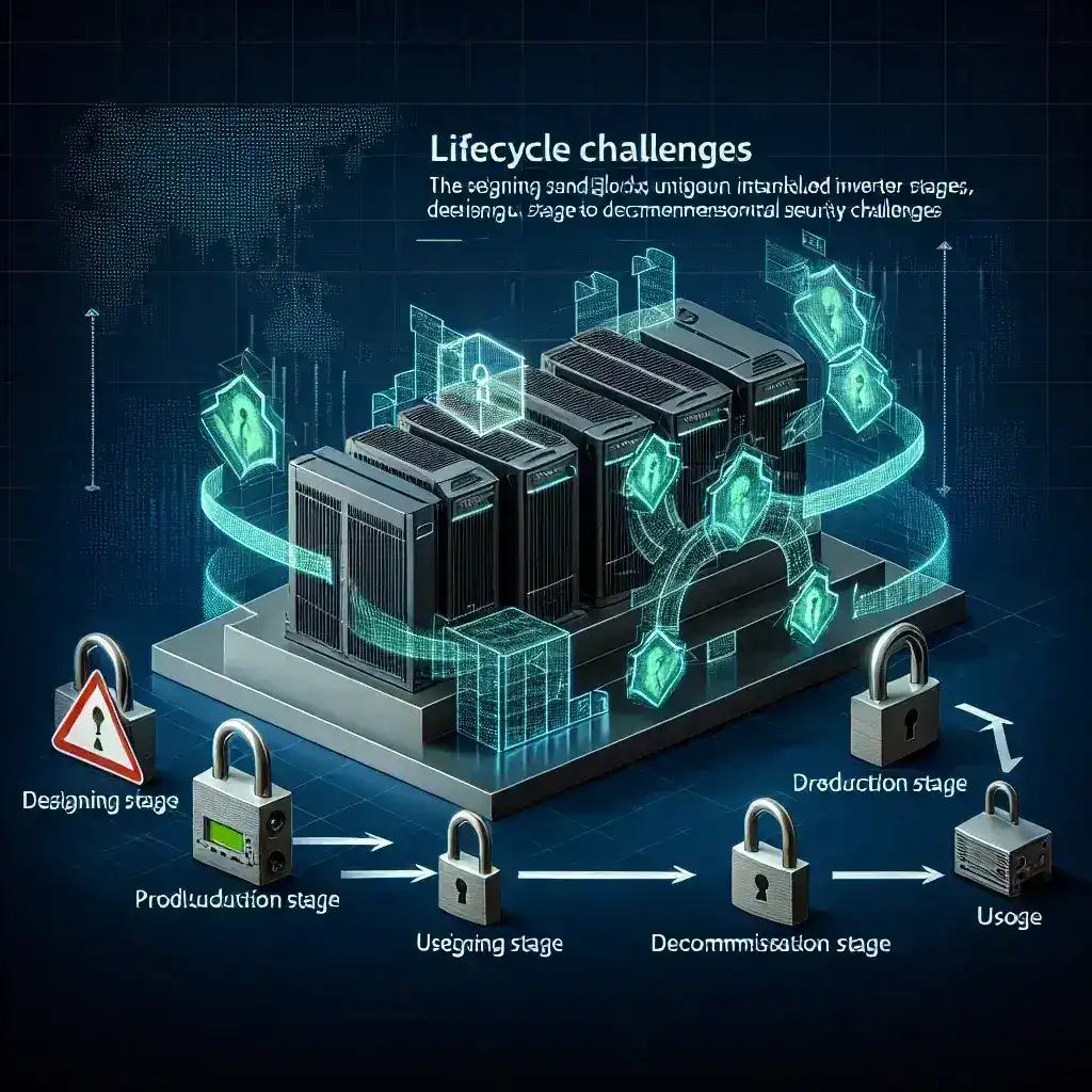 Lifecycle Challenges of Smart Inverter Security